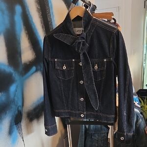 Lanvin Paris Womens Jean Jacket